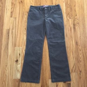 Women’s Gray Corduroy Pants From J. Crew Factory; Boot Cut; Size 29 Short; NWT